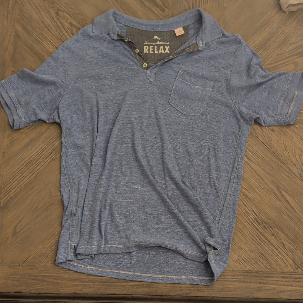 Tommy Bahama Relaxed Blue Polo Shirt